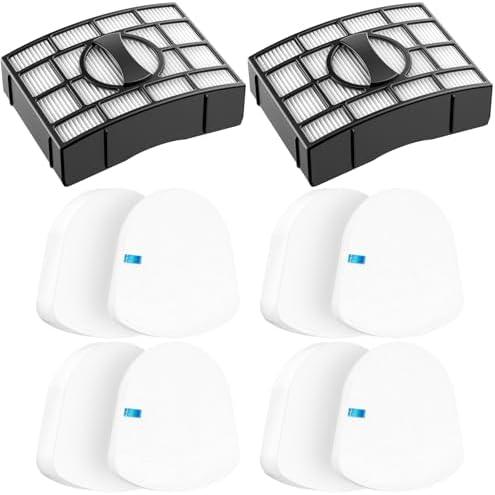 Colorfullife Replacement Filter for Shark CU530 UV650 UV725 ZU560 ZU560C ZU561 ZU562 ZU572 ZD400 ZD402 ZD201 Rotator Navigator Lift-Away Upright Vacuum，Part XFFK560, XHEPA560, XFFKZD400, XHFZD400