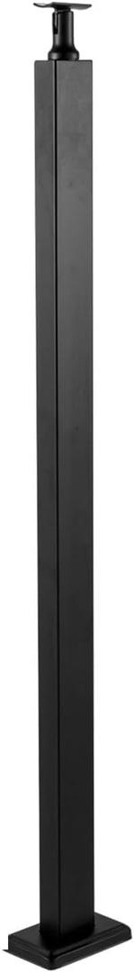 Cable Rail Post Level Deck Stair Post Stainless Steel Brushed Finishing DIY Picket Deck Stair Railing Kit W/Mount Bracket For Beginnners DIY Use(BL-NO 106.7x2.5x5)