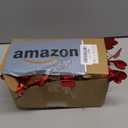 Succwoah 1 LB Valentine's Day Crinkle Cut Paper Shred with Red Heart Confetti, Metallic Red Raffia Grass Shredded Filler for Gift Wrapping, Valentines Day, Basket Filling, Wedding & Party Decor