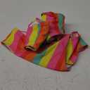 SOLY HUX Women's Bathing Suits Striped Spaghetti Strap High Waisted Bikini Sets Two Piece Swimsuit L