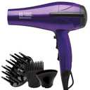 Hot Tools Pro Artist 1875W Turbo Ceramic + Ionic Hair Dryer | Fast Dry, Lightweight (Purple)