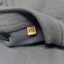 5 Pack Thermal Long Sleeve Shirts for Men V Neck Fleece T Shirt Loose Fit Base Layer Sweatshirts Cold Weather Size XXL