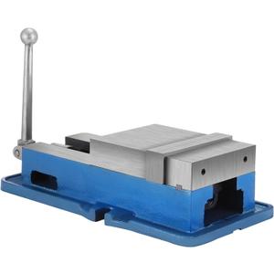 VEVOR 4 Inch ACCU Lock Down Vise Precision Milling Vice 6 Inch Jaw Width Drill Press Vise Milling Drilling Machine Bench Clamp Clamping Vice (6'')