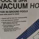 Poolmaster Manual Pool Vacuum Hose, 30 Ft x 1-1/2 for Inground & Above Ground Pools, Not for Automatic Cleaners, Kink-Free, Heavy Duty Pool Cleaner Hose with Swivel Cuff Made in USA