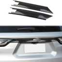 Carbon Fiber Rear Car Logo Both Sides Decorative Strip Cover Tirm Accessories for 2018-2021 Chevrolet Traverse