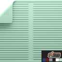 GORILLA GRIP 100% BPA-Free Patented Silicone Dish Drying Mat for Kitchen Counter, 18x24 Inch, Water Catching Ribbed Design, Easy Clean Waterproof Sink Liner, Heat Resistant, Fits Under Rack, Mint