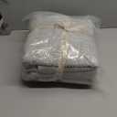 Market & Place 100% Cotton Super Soft Luxury Towel Set | Quick-Dry and Highly Absorbent | Waffle Textured | 550 GSM | 2 Bath Towels, 2 Hand Towels, & 2 Washcloths | Harper Collection (Light Grey) (6 Piece Set)