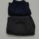 Andrew Scott Men's Fleece Joggers Pants | Multi Pack | Athletic Loose-fit Sweatpants for Workout, Running, Training (XLarge, 2 Pack- Navy / Charcoal)