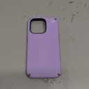 Speck iPhone 14 Pro Case - Drop Protection, Scratch Resistant, Dual Layer Slim Phone Case for 6.1 Inch iPhones 14 Pro - Built for MagSafe - Presidio2 Grip - Spring Purple/Cloudy Grey/White