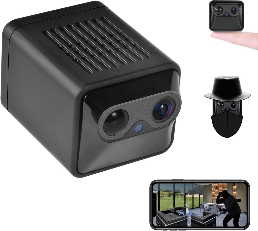 Wireless Security Camera A20 Plus, 120-Day Standby Battery Camera for Home, 4K Live View, Portable, App Controlled, Indoor with Auto Night Vision & Real-time Motion Alerts