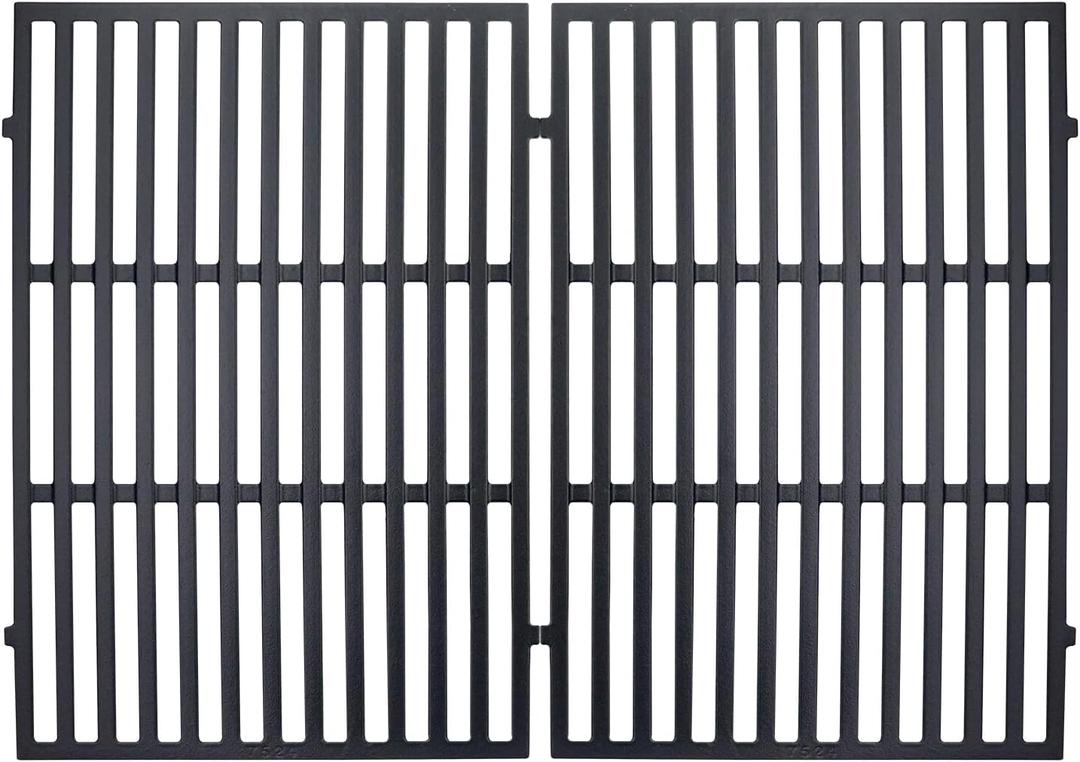 7524 Grill Grates for Weber Genesis 300 Series, 19.5" x 12.9", 2 Pack