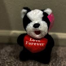 Plush Stuffed Animal Toy Love Forever Heart gift, Pack of 2.