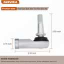 Golf Cart Ball Joint Kit Tie Rod Ends 70902-G01 70902-G02 Fits for EZGO TXT 2001-UP 36v Electric or Gas Golf Cart Driver and Passenger Side