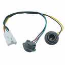 Taillight Tail Light Lamp Rear Socket Wiring Harness Compatible with 2009-2013 Kia Forte Replace 92440-1M200