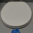 KOHLER 20111-96 Brevia, Slow Close Toilet Seat, Round Toilet Seat, Grip-Tight Bumpers Quick-Attach Hardware, Biscuit