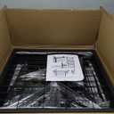 3 Pack Heavy Duty Foldable Gridwall Panels, Adjustable Grid Wall Panels with Braked Wheels, Suitable for Craft Merchandise Display Item Storage (Black)