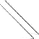 Hicarer 2 Pcs 3/4" Od 304 Stainless Steel Tubing 48 Inch Length Thickened Pipe Wall & Weldable Tubing 16 Gauge Round Metal Tube Industrial for Home Furnishing, Machinery