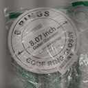 Kichler Direct-to-Ceiling Universal Goof Ring, For Use with 6" round interior downlight fixtures, White, (8.25" W)