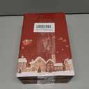 2 x Artscope Christmas Oh Holy Night Merry Bright Jesus Wreath Throw Pillow Covers 16x16 Inch Set of 4, Winter Hoilday Christmas Decoration Pillow Cases for Home Sofa Couch Decor-Green