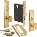 Marks Hardware 91A-RH Mortise Lock, Right Hand, Brass, 11 x 5 x 4.25 inches