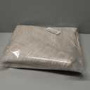 Asrug Faux Jute Round Rug Area Rug Washable Non-Slip Circle Rug Soft Touch Circle Rugs Round for Kitchen Bathroom Living Bedroom Nursery, Carpet Low Pile 2ft /24 inch/61 cm Khaki