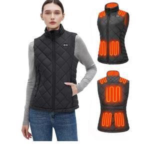 Glaais Heated Vest Women with Battery Pack 16000mAh 7.4V, Women's Heated Vest Warming Electric S