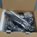 Steam Mop, 12-in-1 Powerful Handheld Steam Cleaner Detachable Steam Mops for Floor Cleaning, 565ML Removable Tank, 23FT Power Cable, MultiPurpose Steamer for Hardwood, Tile, Grout, Furniture (Black)