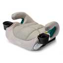 Britax UpNGo Click Backless Booster Car Seat with Rigid Latch, Lightweight and Portable Travel Booster with Slim Design and PosturePlus, Accommodates Kids up to 120 Lbs and 63 Parchment, Mfg Date: 02/07/2026, ED: 02/2036