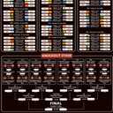 2026 World Cup Bracket Poster black 57 x 87 Inches Wall Soccer Game Tracker Map for Watch Party Bar Home Decor