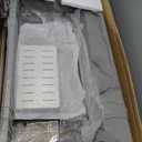 33 Inch Undermount Waterfall Kitchen Sink, 33x19 Undermount Kitchen Sink Stainless Steel Kitchen Sink with Faucet 16 Gauge Single Bowl Multifunctional Kitchen Sink (Brushed Nickel)