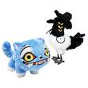 Tiger Plush Home Decor Animals Pillow for Sofa Bed Decor Throw Pillows(Blue+Black)