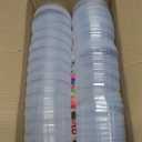 Valentines Day Gifts for Kids - 24 Pack Flashing Giant Lollipop-Shaped Stationery Set with Valentine's Cards Pencils Erasers Stickers Sharpener LED Lights for Classroom Valentines Gift Exchange