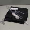 LazBlinds 100% Blackout Roller Shades, No Tools No Drill Cordless Blinds for Windows, Thermal Insulated UV Protection Privacy Window Shades for Bedroom (36''W x 72''H, Black)