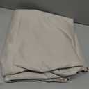 Heavy-Duty Blackout Bottom Bunk Bed Curtains Privacy Canopy Twin Size for Home Dorm, 2 Panels, Beige (78.7"W x 47.2"L (Pack of 2))