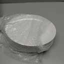 Dandat 12 Pcs Large Serving Platters Oval Trays White Plates Serving Dish for Wedding Party Restaurant Home Steak, Taco, Sushi, Appetizer, Cake (12 Inch)