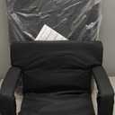 HOPERAN Heated Stadium Seats for Bleachers with Back Support and Wide Cushion, Extra Portable Bleacher Seat Foldable Stadium Chair, USB 3 Levels of Heat, 5 Pockets for Outdoor Camping Games Sports (2pc Black)