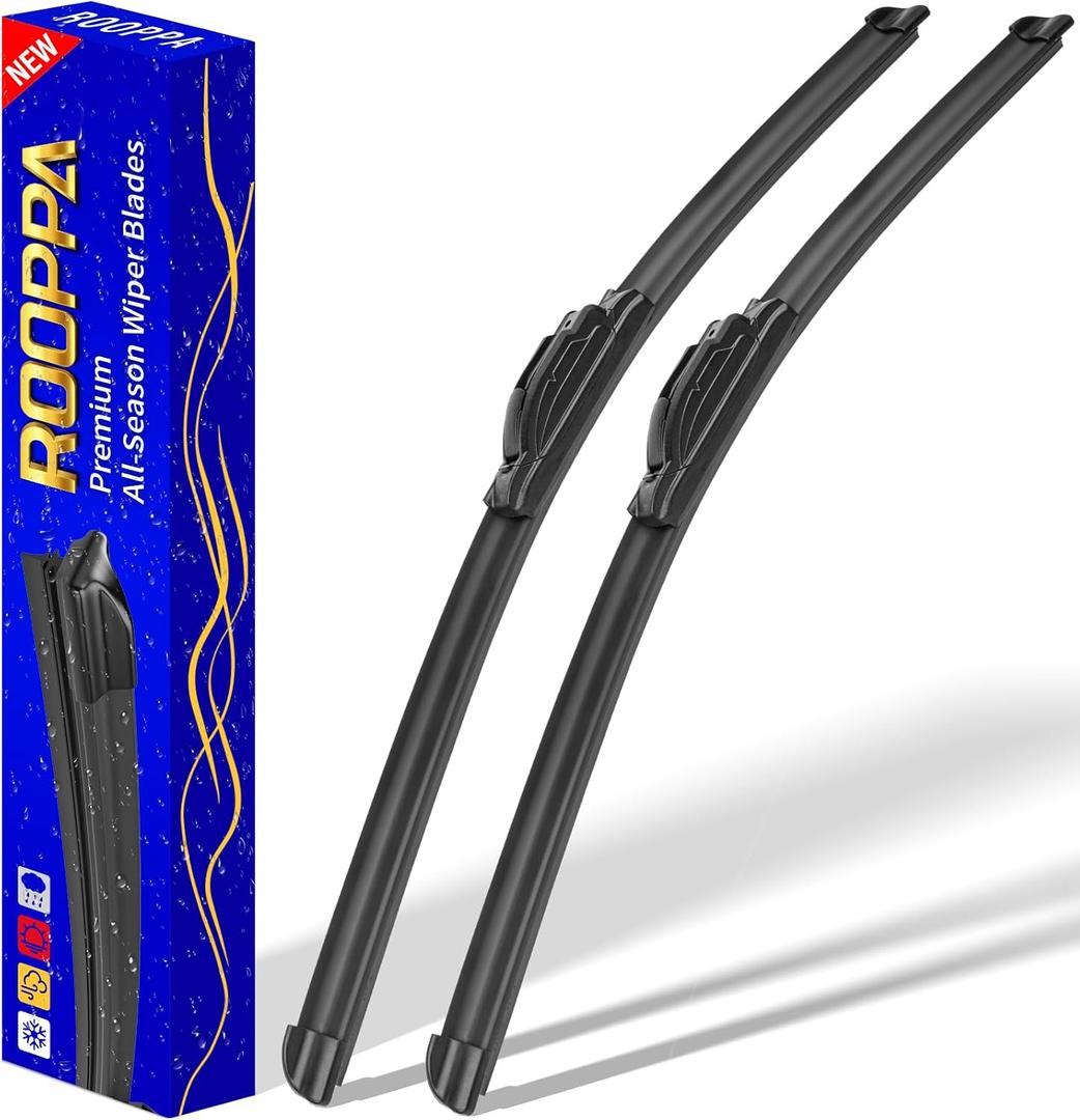 24" 20" Front Windshield Wiper blades Replacement for Hyundai Sonata 2006-2010,Genesis 2012-2014,Genesis Coupe 2010-2016,Premium All-Season Replacement Automotive Windshield Wipers