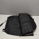 BRIGHTDECK Seat Cushion Winter Potable Seat Cover with Adjustanle Buckle for Full Back and Seat (Black)