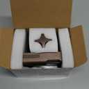 Anti Theft Ring Doorbell Mount: Metal Ring Apartment Door Mount Blink Doorbell Camera Holder No Drill - Renter Friendly Ring Doorbell Mount No Damage (Frosted Bistre)