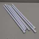 2 Pack Spring Tension Curtain Rod 32.5 to 58 inch Adjustable Curtain Rods No Drilling Spring Loaded Curtain Rods for Windows Doors, White