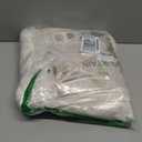 MYSKY HOME Natural Linen White Curtains 84 Inches Long, Semi Sheer Soft Cotton Window Drapes Set for Living Room Back Tab Elegant Cute Look Country Bedroom Curtains, 50" x 84", Beige, Pack-2