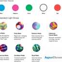 AquaChrome 1.5 Inch RGBW LED Pool Light 12W Nicheless Replacement for Jandy Watercolors/HydroCool/Pro Series/SAVI Melody 12VAC Low Voltage, 100 FT Cable, IP68 Waterproof,(100 Foot Cable)