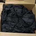 VEVOR Chair Covers, Polyester Spandex Chair Cover, Stretch Slipcovers for Wedding Party Dining Banquet Flat-Front Chair Covers (Black-a, 100PCS)