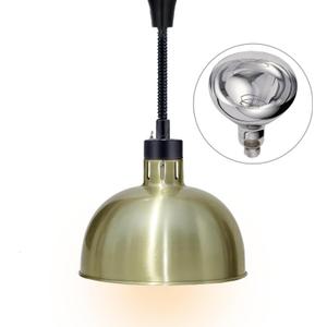 JIAWANSHUN Food Warmer Lamp Food Heat Lamp Warmer with Bulb 250W Commercial Food Warmer Restaurant or Home Food Service 110V