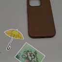 AOTESIER Shockproof Designed for iPhone 14 Pro Case 6.1 inch,[Silicone Slim Series] Rubber Full-Body Protection Bumper Phone Case for 14 Pro with Soft Anti-Scratch Lining, Chocolate