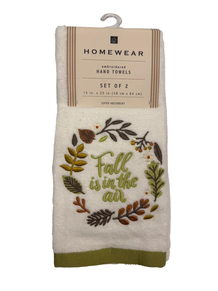 Home Wear Hand Towels Set of 2 15x25