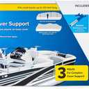 Camco Telescoping Pontoon Boat Cover Support - Elevates Your Boat Cover to Prevent Pooling Rain Water| Adjusts from 30-50 "| Fits Most Boats Up to 33' Long - (41971)