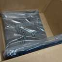 Ophanie Kitchen Mats for Floor, 3/4 inch Thick, 17x28 Anti Fatigue Cushioned Mat, Kitchen Rugs, Waterproof, Comfort Ergonomic Standing Mat for Office, Home, Sink, Blue Non-Slip Ridged Bottom