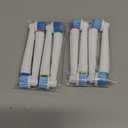 8 Pack Sensitive Gum Care Replacement Brush Heads Compatible with Oral b Braun Electric Toothbrush. Soft Bristle for Superior and Gentle Clean.