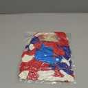 RUBFAC 160pcs Red White and Blue Balloons Garland Arch Kit, 4th of July Balloons Patriotic Decorations, Birthday Wedding Nautical Patriotic Baseball Theme with Star Foil Balloons Decorations